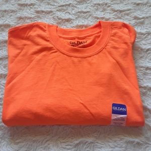 Gildan Orange T-shirt 2XL